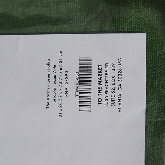 BNIB to the market apron - Picture 3 of 5